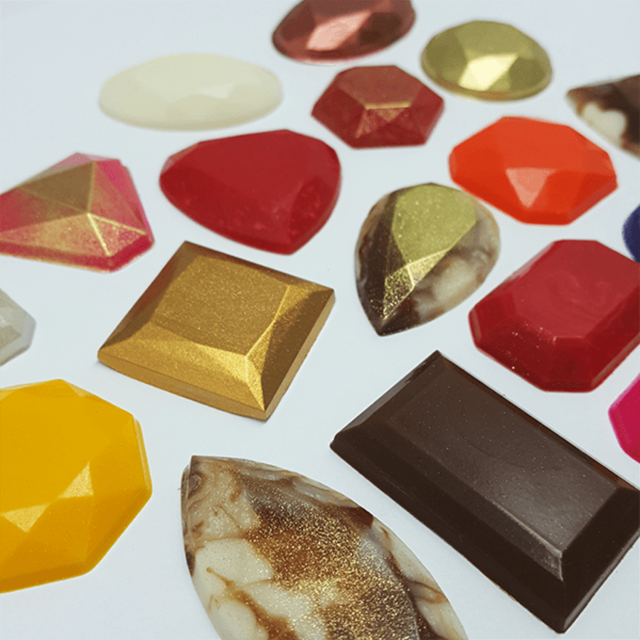 Precious GEM Stones Chocolate Mould