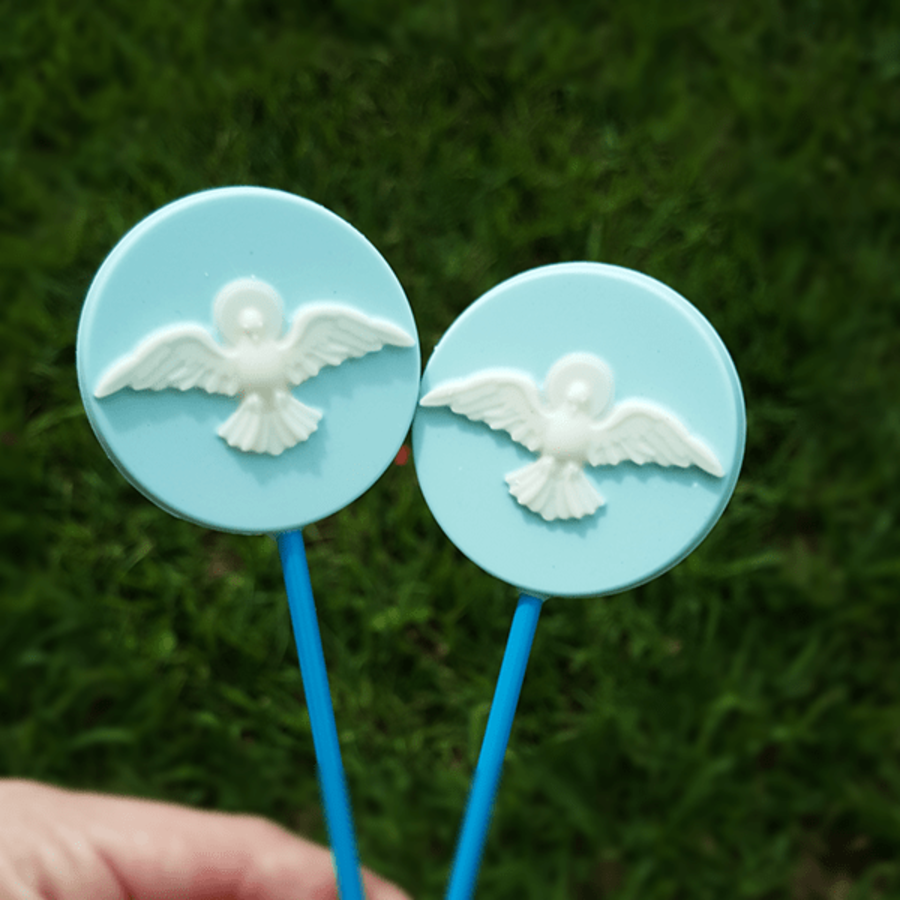 Dove Lollipop (Simple) Chocolate Mould -