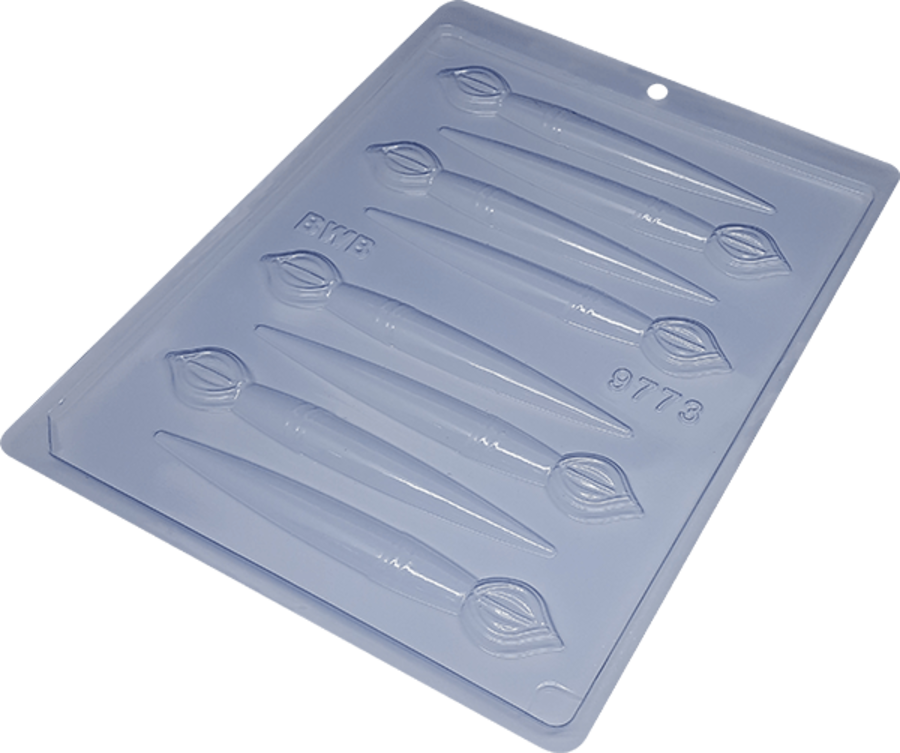 Painters' Brush Chocolate Mould