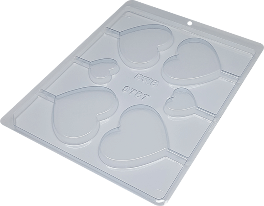 Heart Lollipop Chocolate Mould
