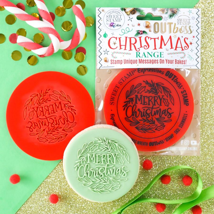 OUTBOSS CHRISTMAS - MERRY CHRISTMAS WREATH