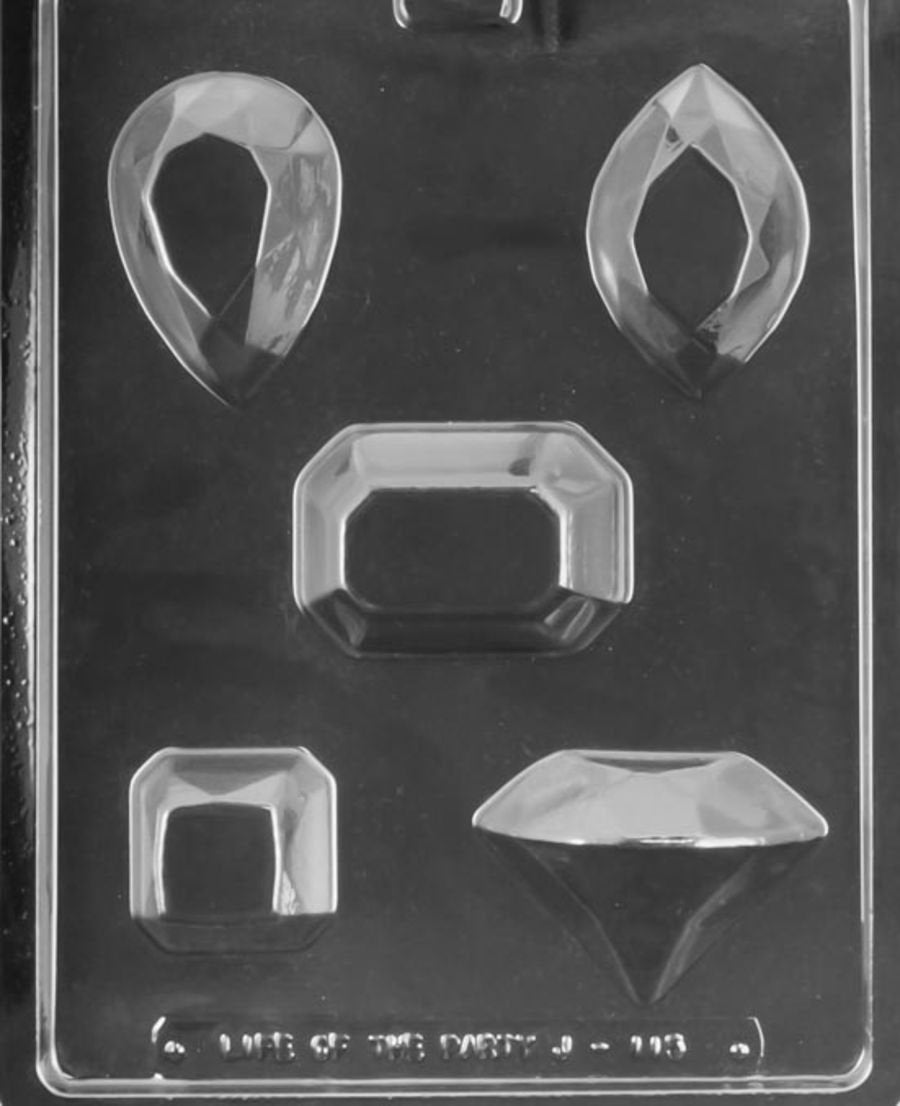 Gemstones Chocolate Mould