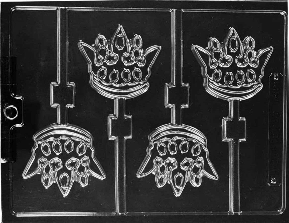 CROWN LOLLY CHOCOLATE MOULD