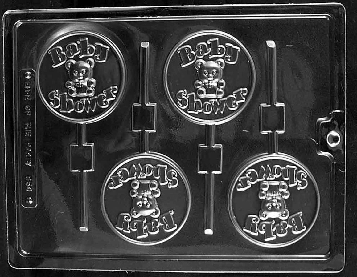BABY SHOWER LOLLY CHOCOLATE MOULD
