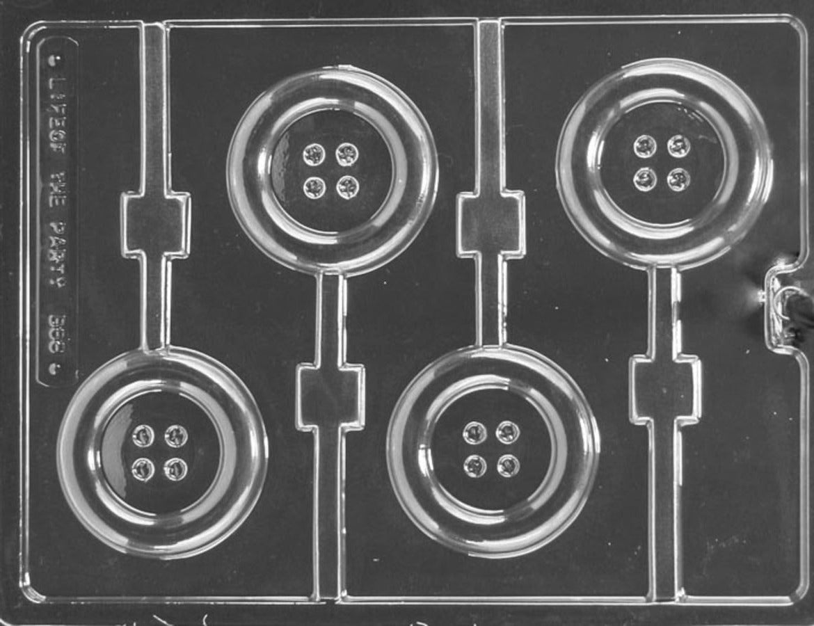 baby button lollipop for baby shower treats