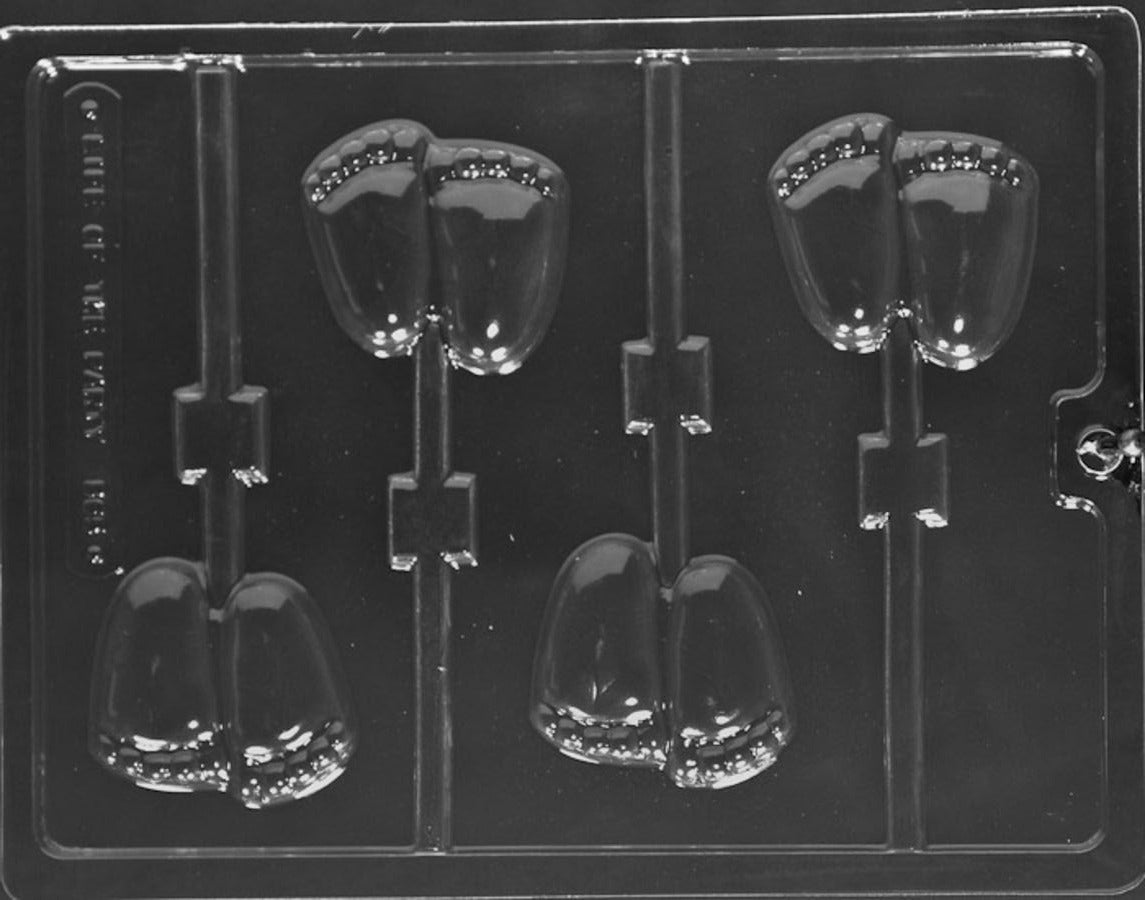 baby feet baby shower chocolate mould