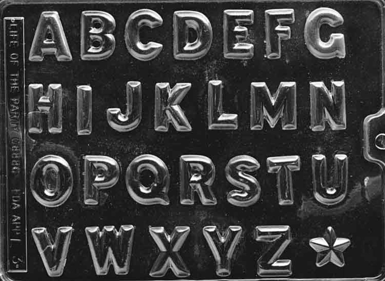 ALPHABET (A-Z) CHOCOLATE MOULD