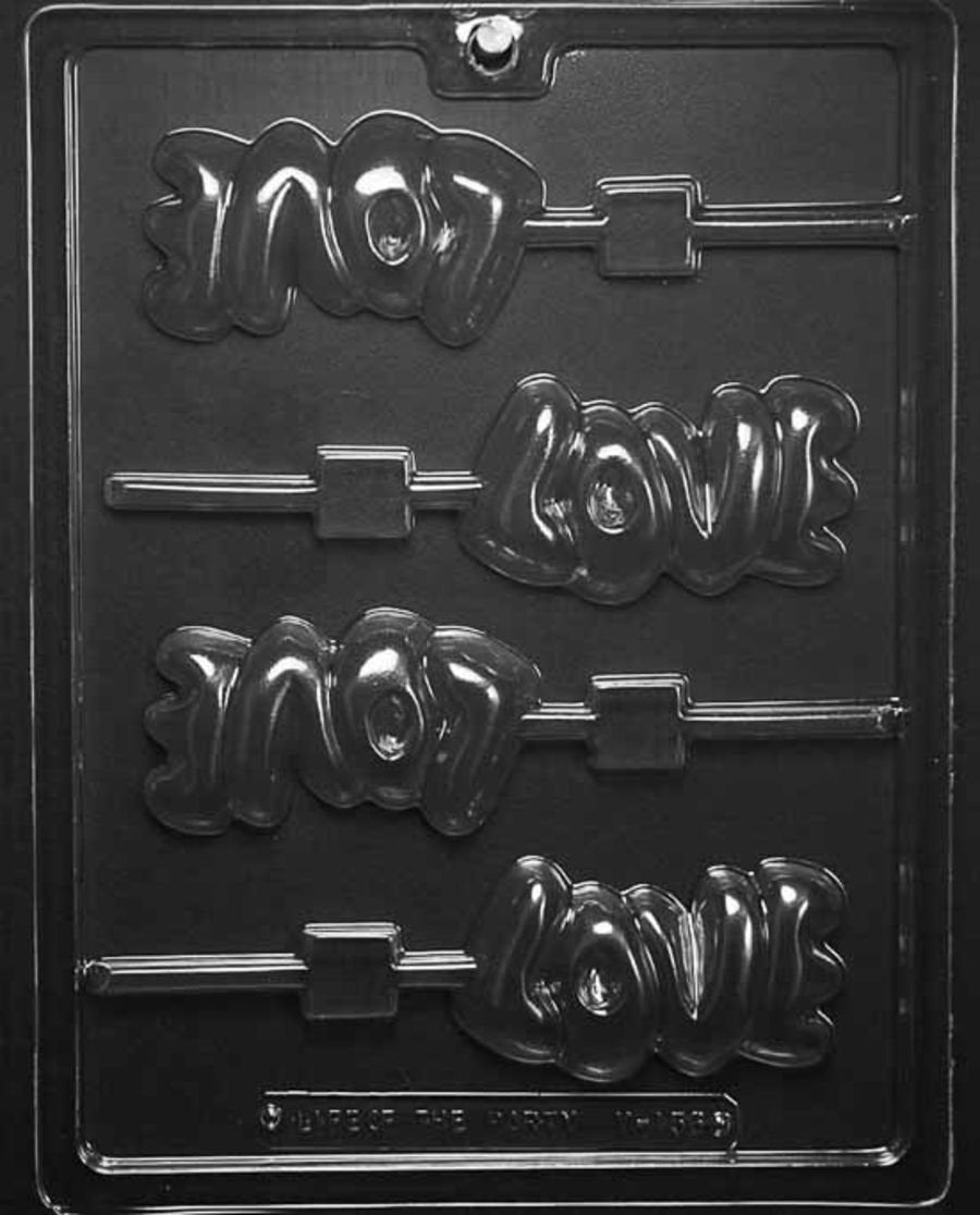 LOVE LOLLY CHOCOLATE MOULD