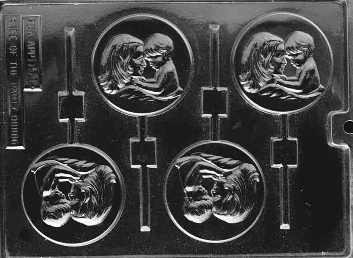 MOTHER AND CHILD LOLLY CHOCOLATE MOULD D051