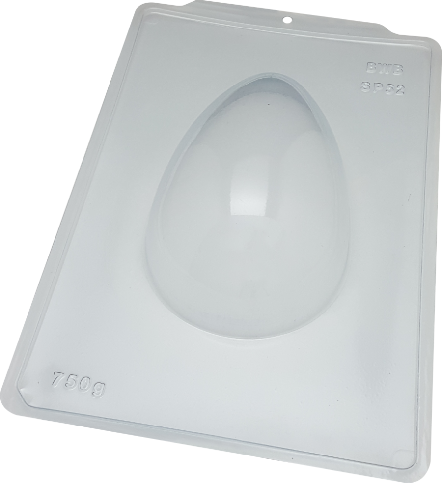 Smooth Plain Egg 750g Chocolate Mould