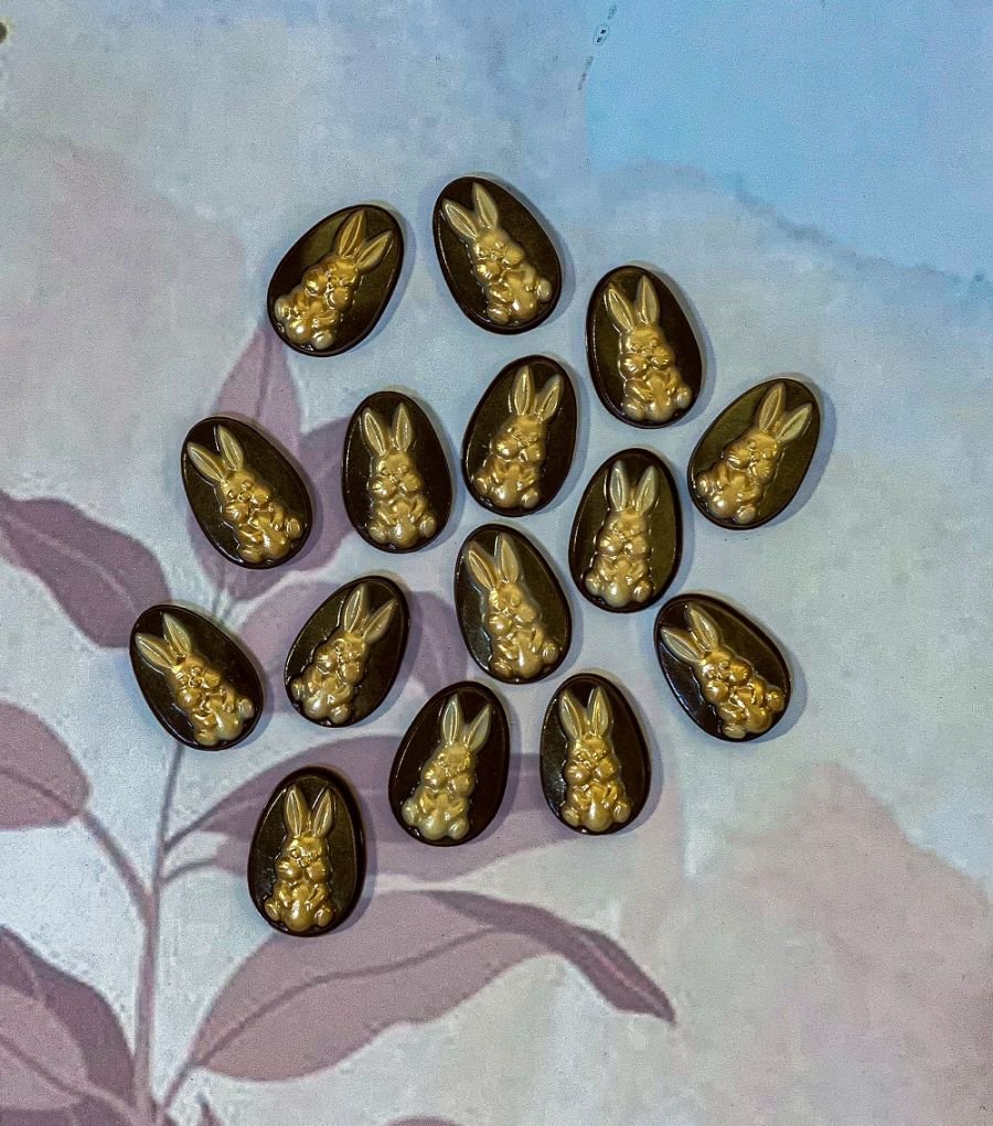 BUNNY TABLET CHOCOLATE MOULD