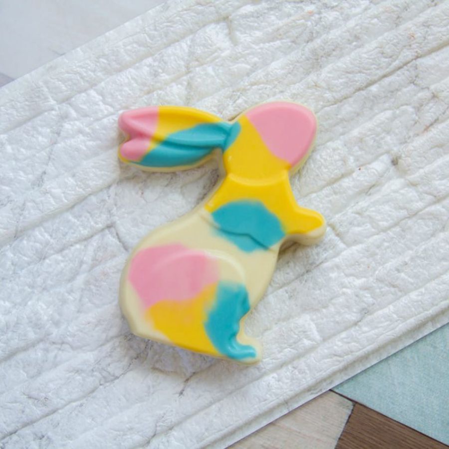 JUMPING RABBIT CHOCOLATE MOULD
