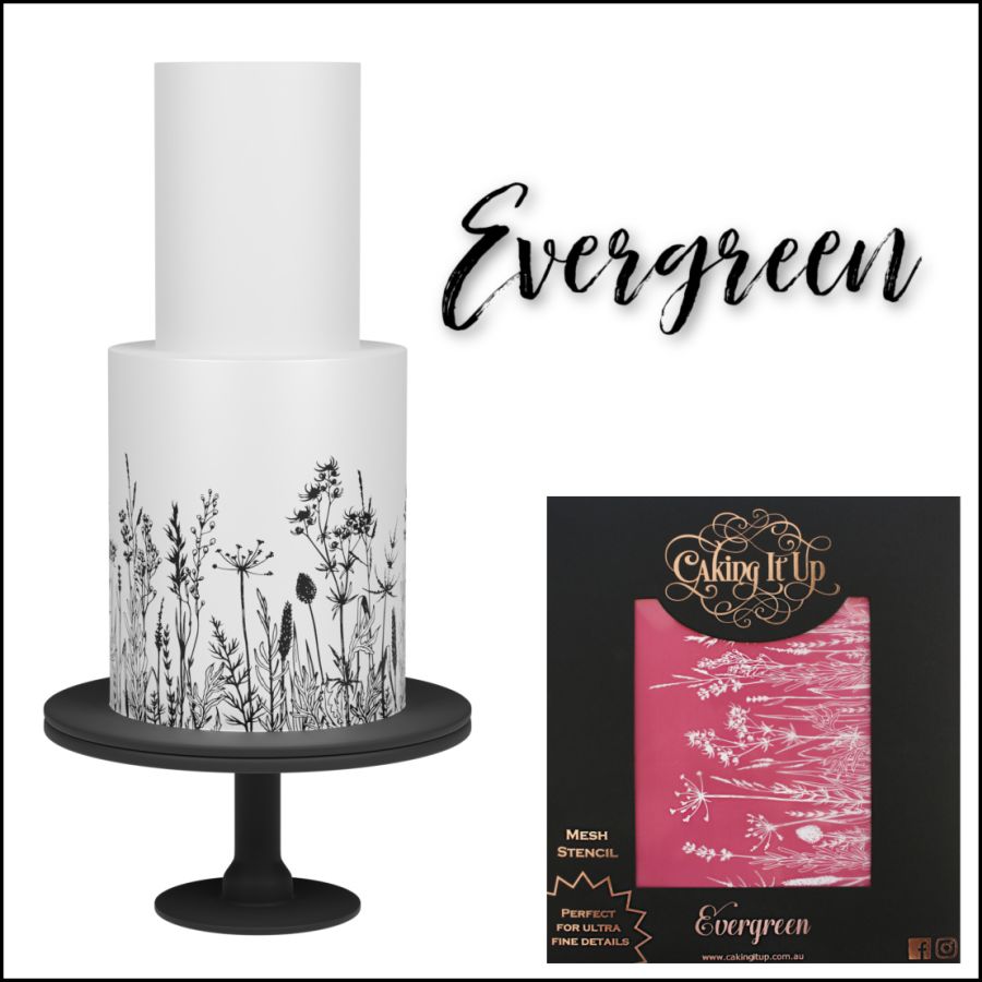 EVERGREEN MESH STENCIL