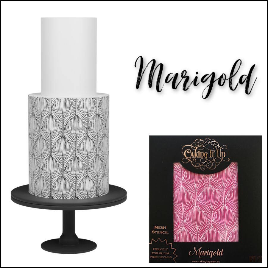 MARIGOLD MESH STENCIL