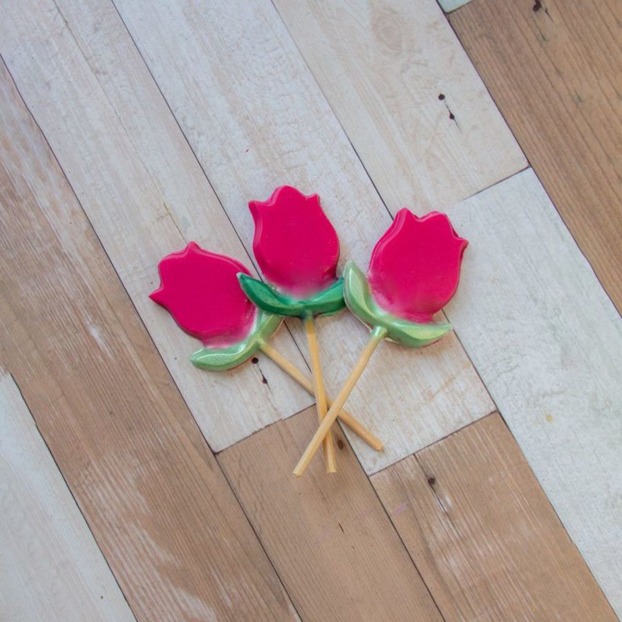 TULIP LOLLIPOP CHOCOLATE MOULD