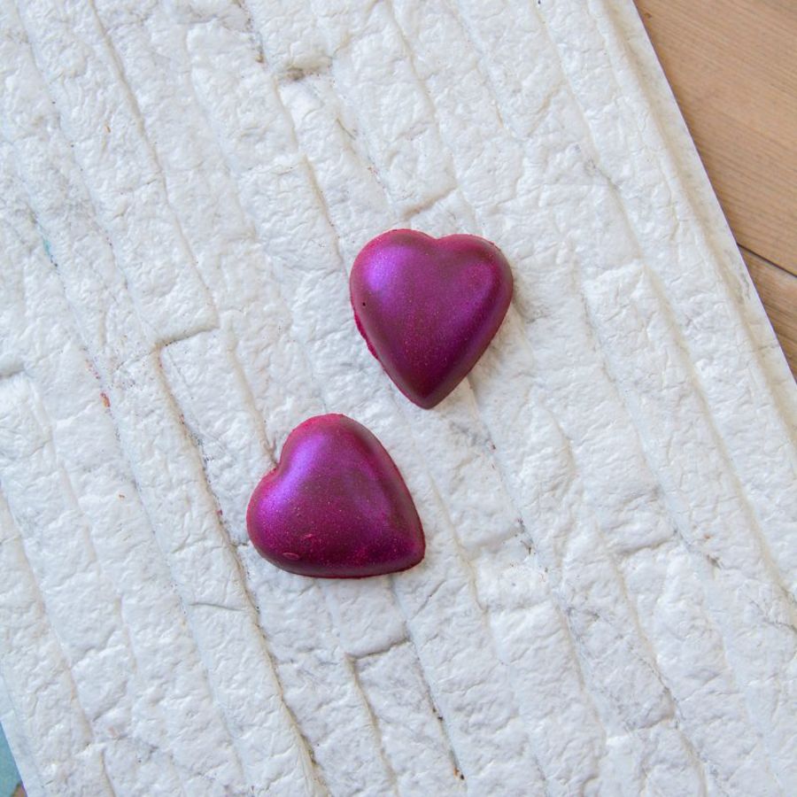 SMALL SMOOTH HEART CHOCOLATE MOULD