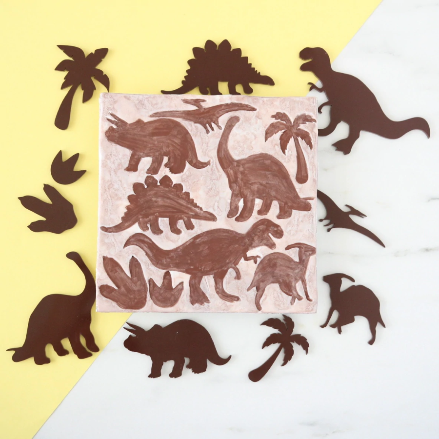 SWEET STAMP - DINOSAUR ELEMENTS MEGA SET