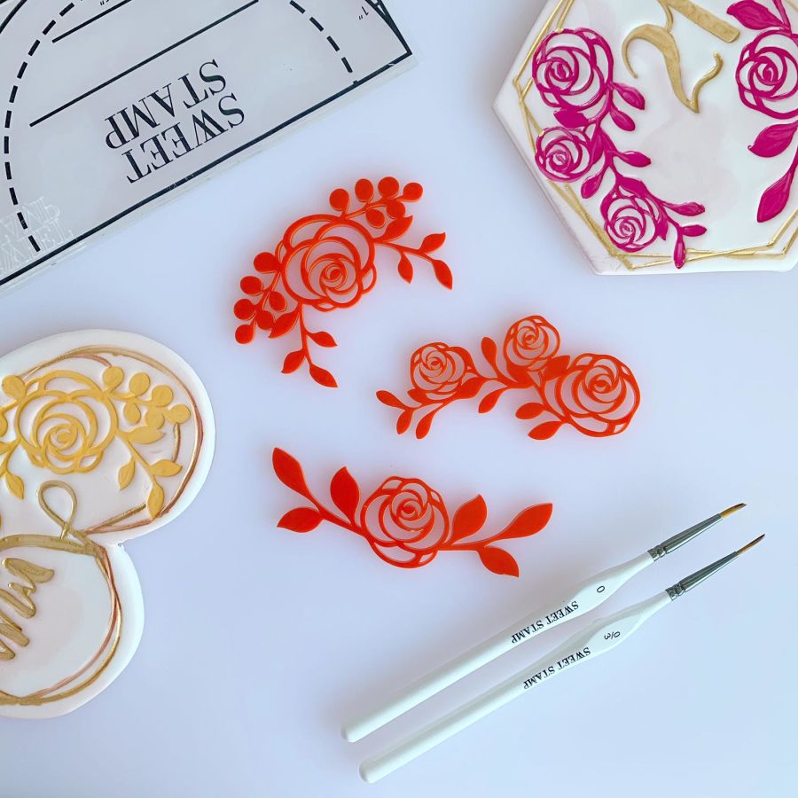 SWEET STAMP - ROSE FRAMES ELEMENTS