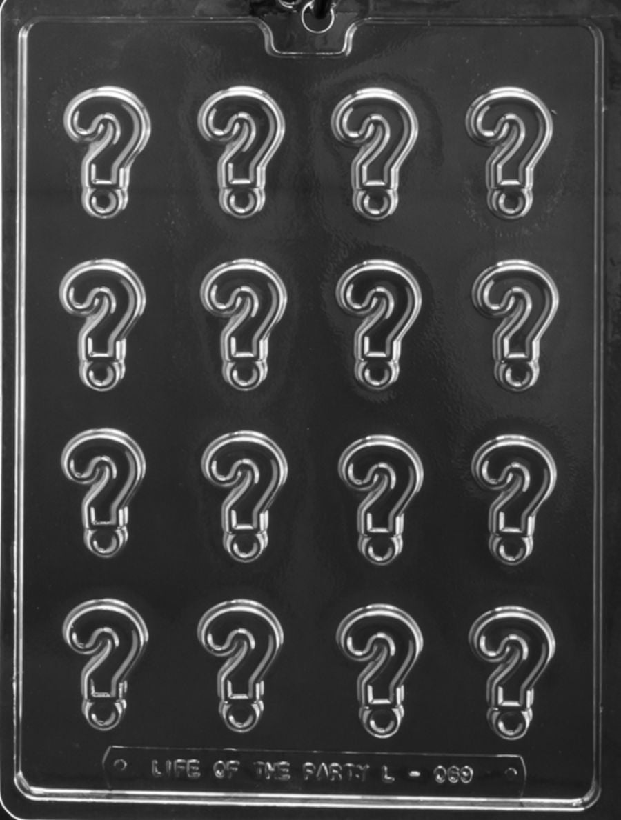 Mini Question Marks Chocolate Mould