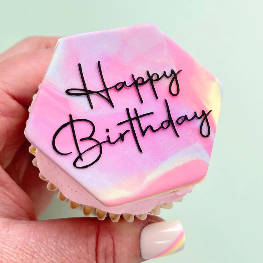 OUTBOSS WISH UPON A CUPCAKE - HAPPY BIRTHDAY