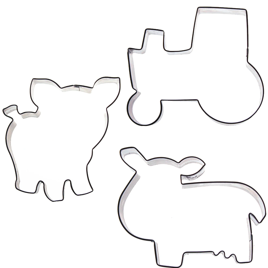 Sweet Elite Farm Cookie Cutter Set