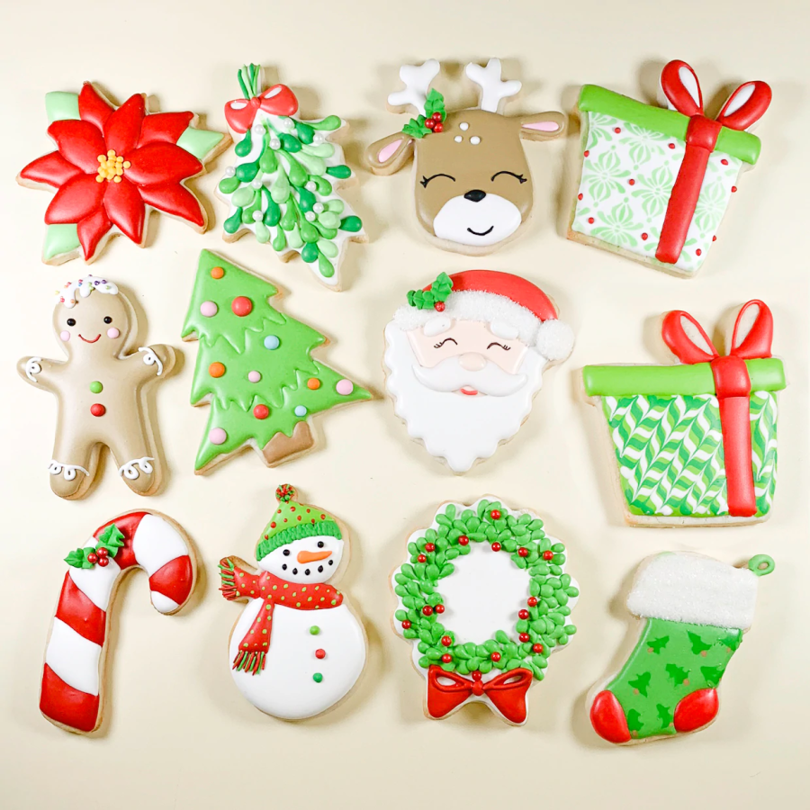 Sweet Elite 14 piece Christmas Cookie Cutter Set