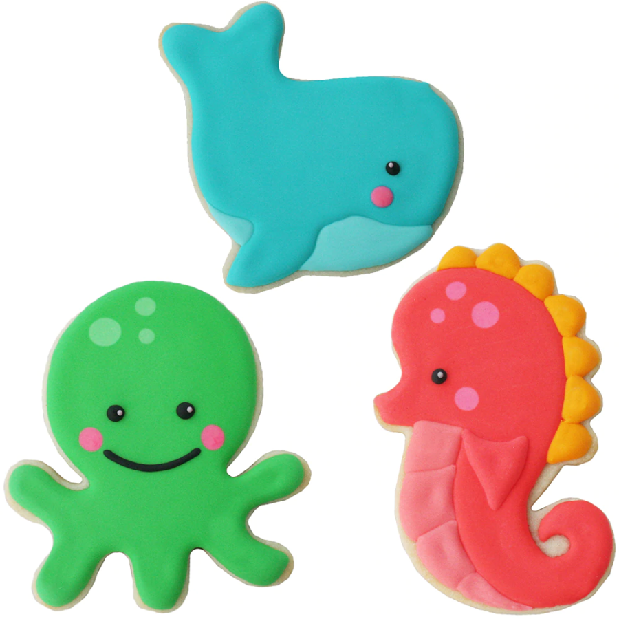 Sweet Elite Sea Critter Cookie Cutter Set