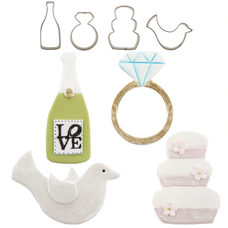 Wedding Cutie Cupcake Cutter Set