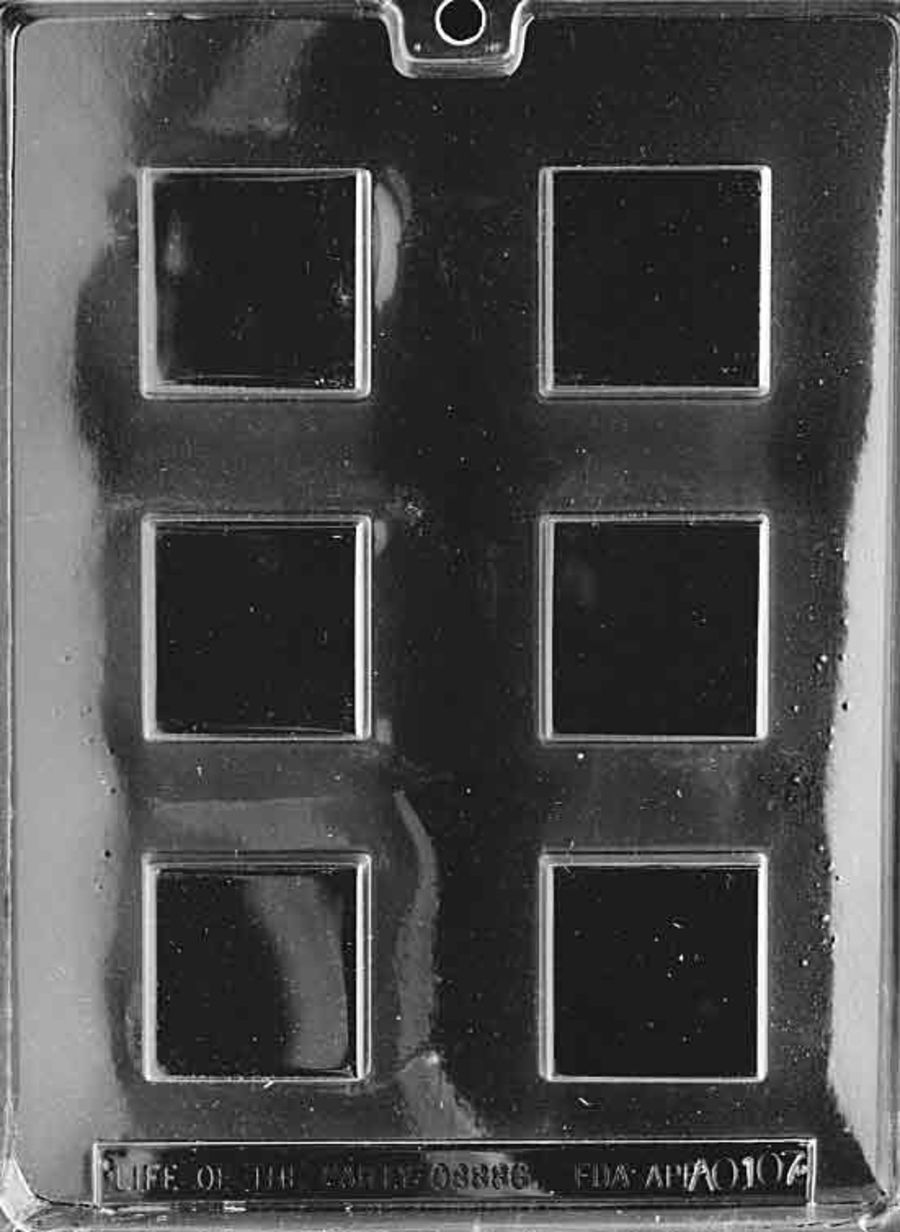 SQUARES CHOCOLATE MOULD AO107