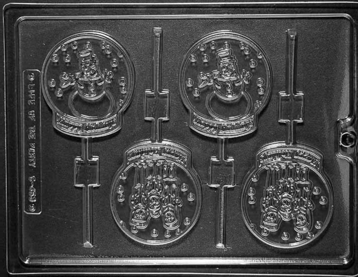 snowglobe chocolate mould