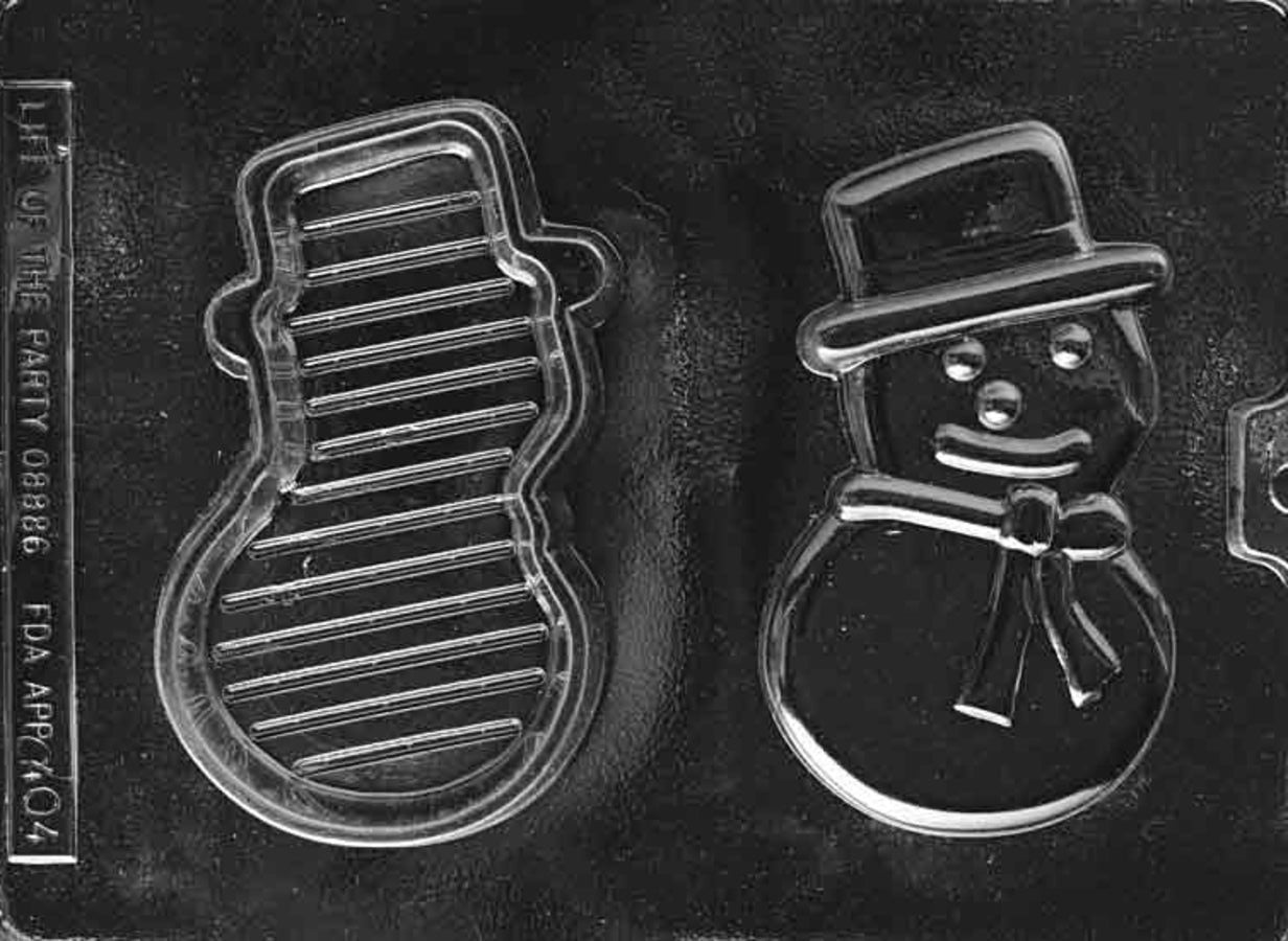 SNOWMAN POUR BOX CHOCOLATE MOULD
