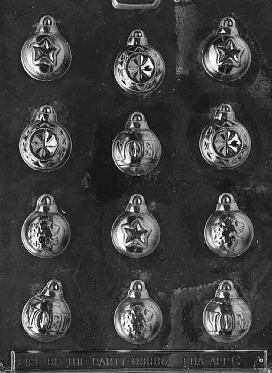 ASSORTED ORNAMENTS CHOCOLATE MOULD