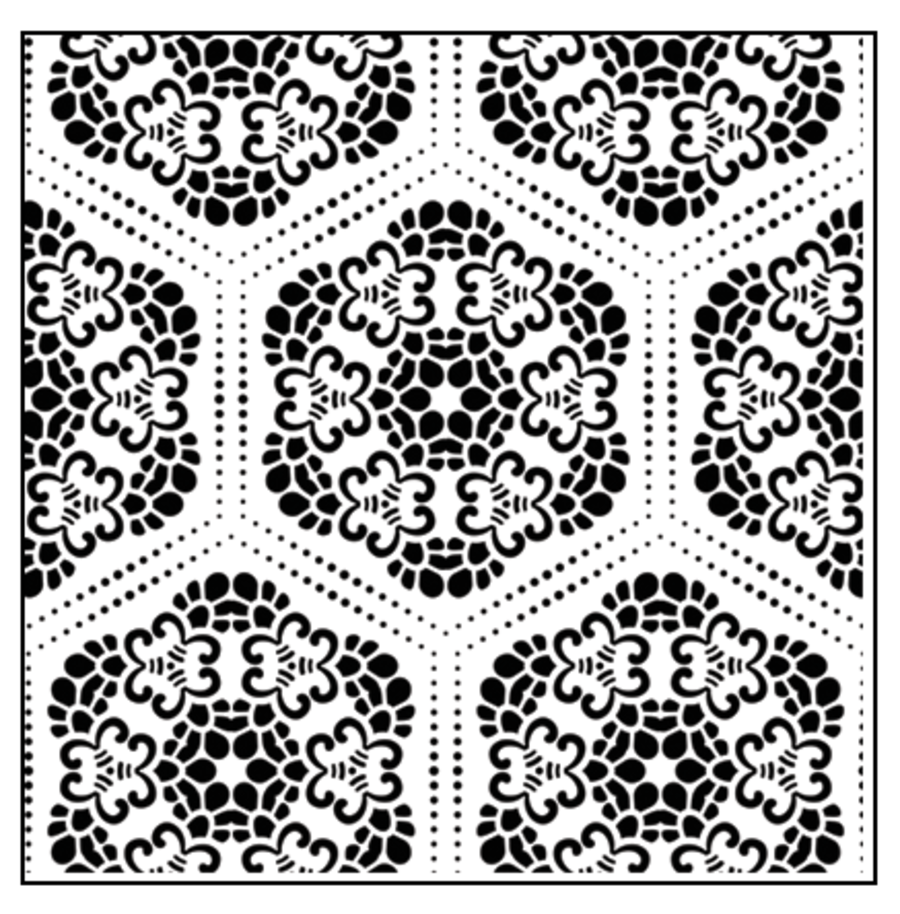 MARRAKECH Cake Stencil