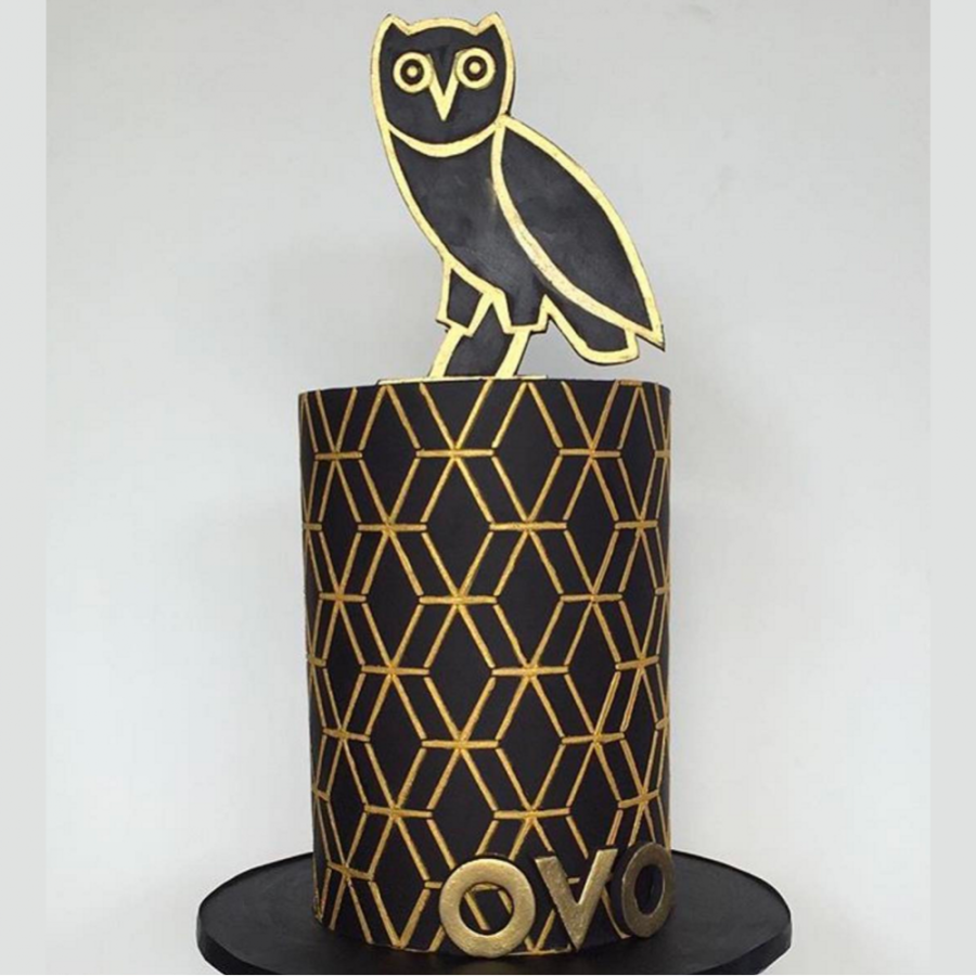 Emerald Cake Stencil