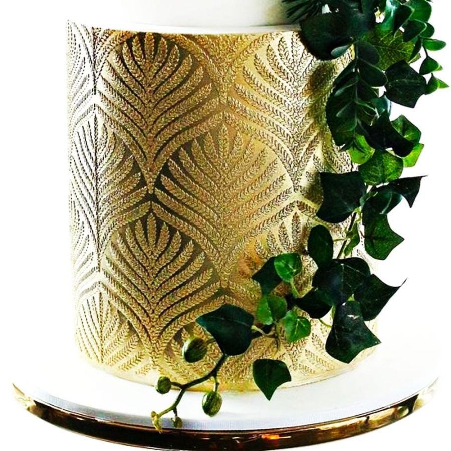 HARVEST Cake Stencil