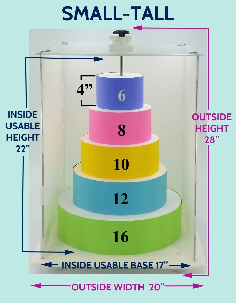 THE CAKESAFE - SMALL TALL