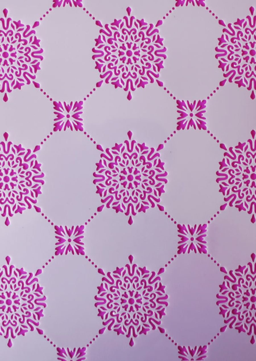 VICTORIA Cake Stencil