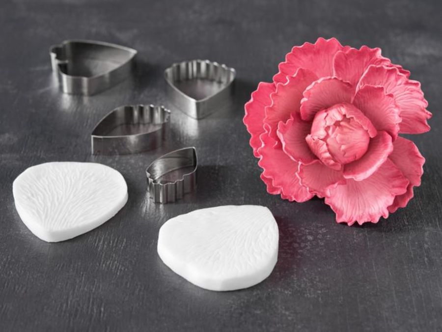 Peony Cutter and Veiner Set