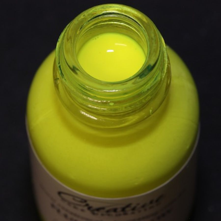 Fluoro Yellow - Glow in the Dark Food Colouring