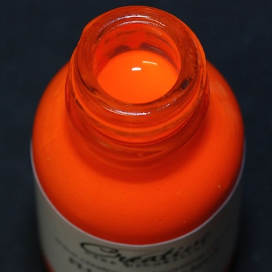 Fluoro Orange - Glow in the Dark Food Colouring