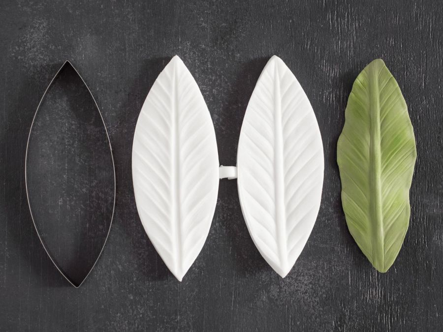 BIRDS OF PARADISE LEAF CUTTER AND VEINER SET