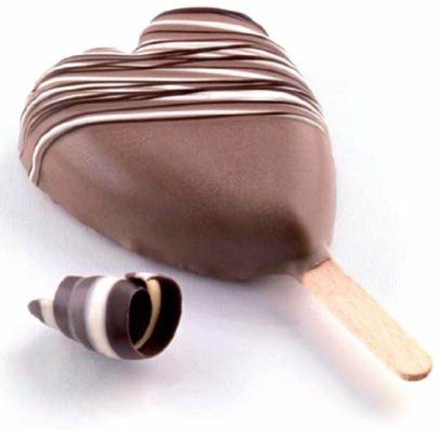 3 Cavity Heart Cakesicle Mould