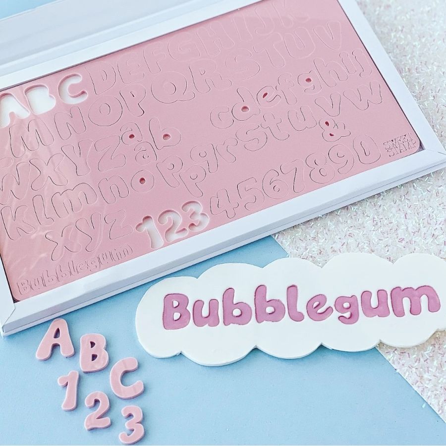 BUBBLEGUM LETTER SET