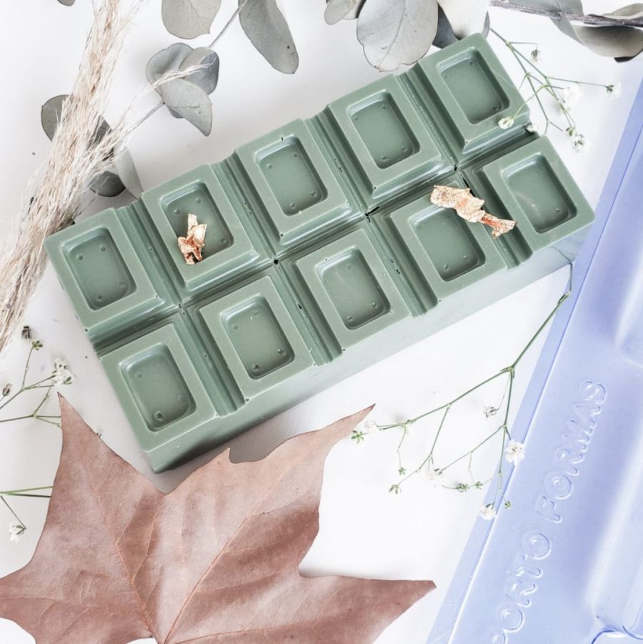 Double Height Square Bar Chocolate Mould