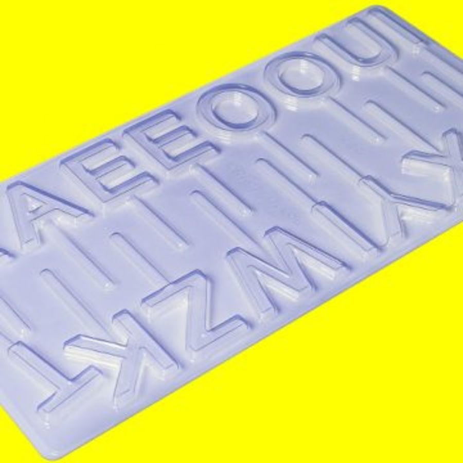 Full set of Alphabet chocolate Lollipop mould