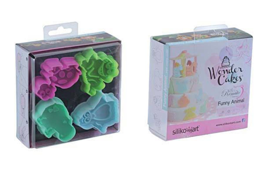 MINI COOKIE CUTTER - FUNNY ANIMALS