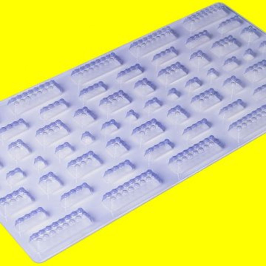 Building brick chocolate mould