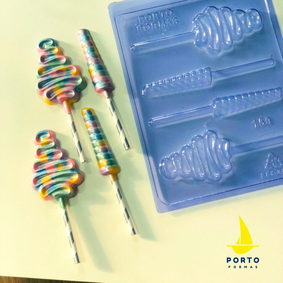 Psychedelic Lollipop chocolate mould