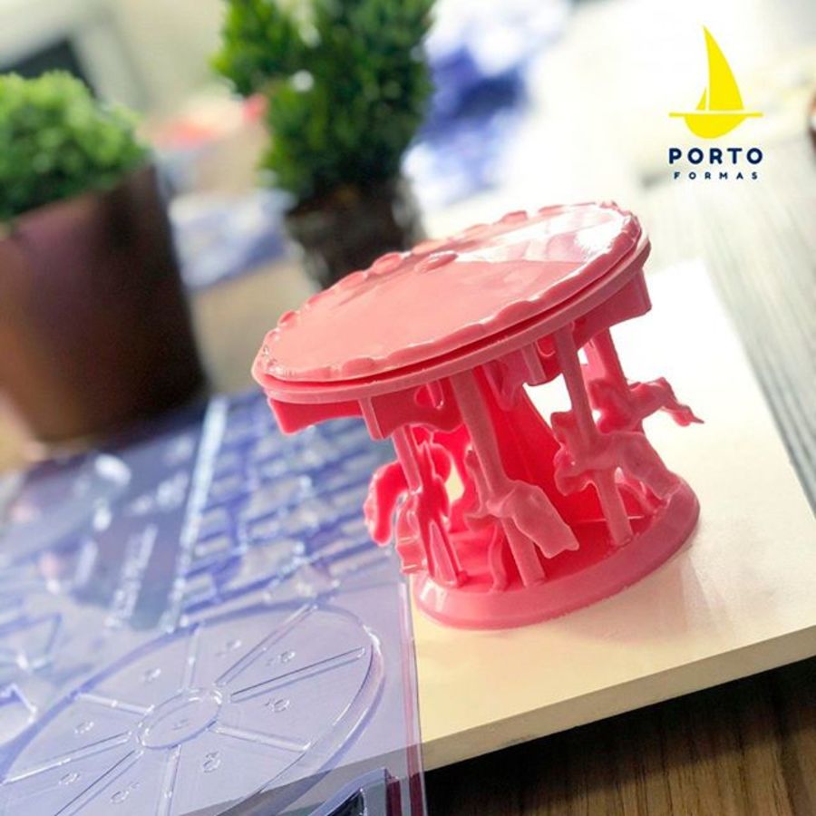 Carousel Chocolate Mould