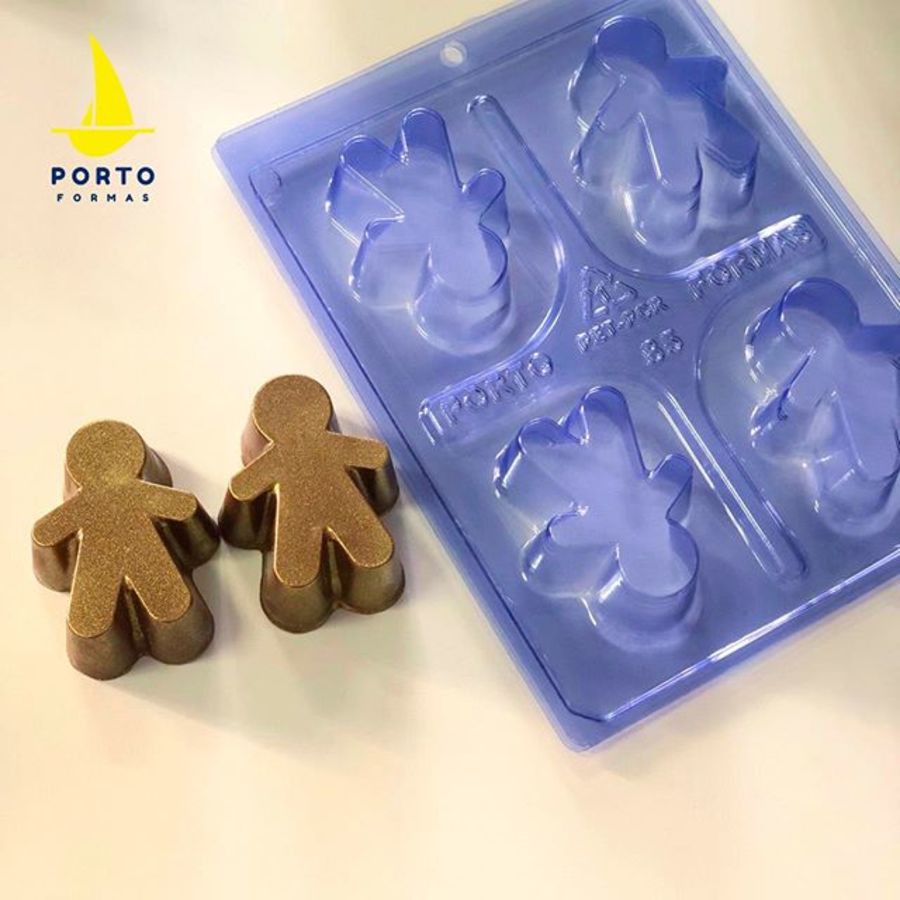 Gingerbread Man Chocolate Mould